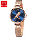 Women Ultra Thin Minimalist Quartz WristWatch Fashion Casual Mesh Band Water Resistant Feature Watch Relogio Feminino Clock